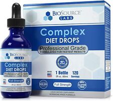 BioSource Labs Complex Diet Drops – Natural Weight Management Drops Unisex 2 oz