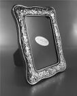 10x15 High Quality Victorian Photo Frame Solid 925 Sterling Silver Mahogany (M1)