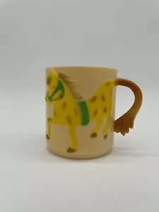 Spencer Gifts Tazza Cavallo Impilabile Plastica Bambini Bambini Tazza - Foto 1 di 6