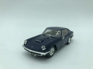 MODELLINO AUTO MASERATI MISTRAL COUPE 3,5L BLU 1964 - EDICOLA - SCALA 1:43 NOBOX - Foto 1 di 4