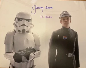 Star Wars Jeremy Bulloch Boba Fett Autograph 11x14 Photo -GENUINE Signed - Picture 1 of 2