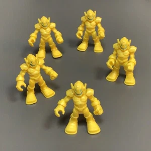 5x Playskool Marvel Super Hero Adventures Squad Yellow Ultron Sentry Villain Toy - Picture 1 of 6