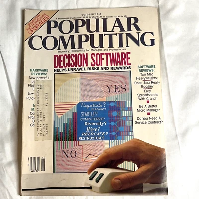 Popular Computing Magazine Hardware Software Computers Radio Shack October 1985 - Image 1 of 4