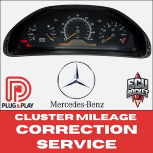 Mercedes Benz Speedometer Cluster Mileage Correction Programming Service - Picture 1 of 4