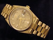 used 18k gold rolex presidential