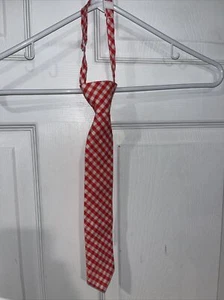 Trendy Ties Tie Boys Pink Plaid Tie 14” - Picture 1 of 2