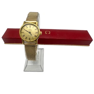 Vintage Omega De Ville 511.0508 Gold Plated Watch – Manual Wind – Boxed – Works - Picture 1 of 9