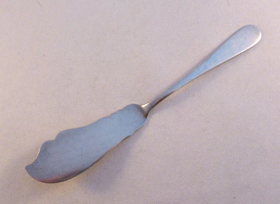 ANTIGUO ESPARCIDOR DE MANTEQUILLA STIEFF STERLING MASTER INGLÉS- Foto 1 de 1