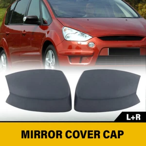 2PCS Side Mirror Cover Caps Primed For Ford Kuga MK1 2008~2014 Max MK1 2006~2014 - Picture 1 of 12
