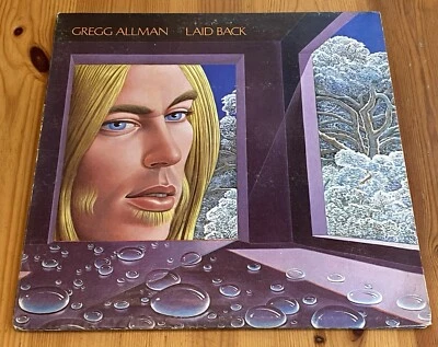 Gregg Allman LAID BACK Vinyl LP Record Album  NO SCRATCHES Original 1973 Release - Image 1 of 4