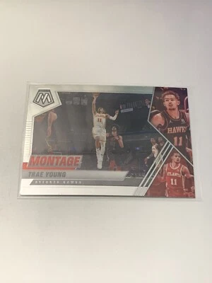 2020-21 Panini Mosaic Trae Young Montage Atlanta Hawks #29 - Image 1 of 2