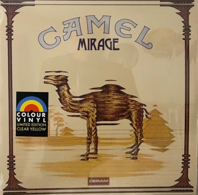Camel Mirage Limited Remastered Clear Yellow Vinyl Sealed MINT - Image 1 of 4