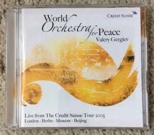 WORLD ORCHESTRA FOR PEACE: VALERY GERGIEV LIVE TOUR LONDON 2 x CD THE A I 1 & NM - Picture 1 of 4
