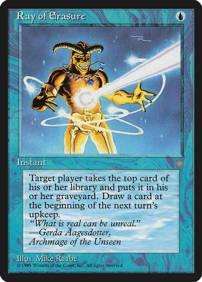 Magic the Gathering (mtg): ICE: Ray of Erasure  (x 4) - Image 1 of 1
