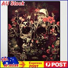 Painting By Numbers Kit DIY Flower Skull Hand Painted Canvas Oil Art Picture
