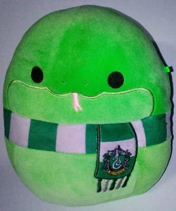 Harry Potter PLUSH Squishmallow 10" SLYTHERIN Green 🐍 Universal Studios VGC - Imagen 1 de 4
