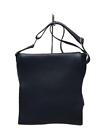 Dior HOMME shoulder bag navy leather cowhide plain height 28 width 28