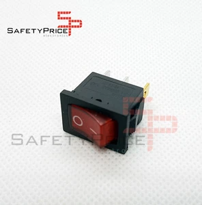 Interruptor ON OFF con luz 220v ROJO rectangular SPST 6A 220v SP - Imagen 1 de 1