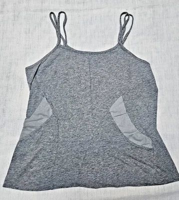 Camiseta sin mangas grande de espagueti gris sin nombre para mujer (12-14) Foto 1 de 3