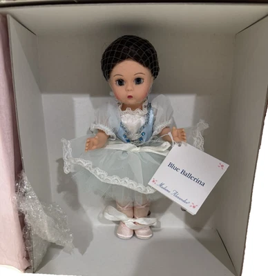 Bailarina azul Madame Alexander #17640 nueva en caja con tiara y etiqueta Foto 1 de 3