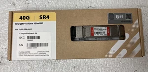 FS QSFP-SR4-40G-I 40G QSFP+ 850nm 150m IND Optical Transceiver NEW IN BOX - Afbeelding 1 van 3