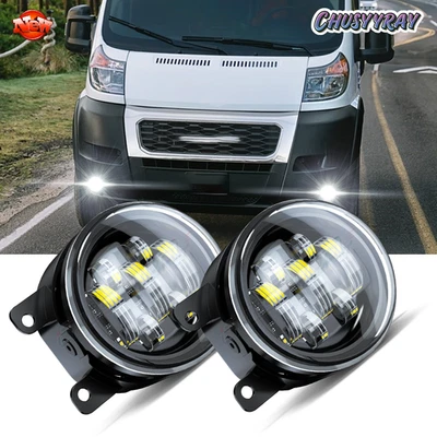 Par de luces antiniebla para parachoques delantero RAM PROMASTER 1500 2014-2022 luces de conducción Foto 1 de 4
