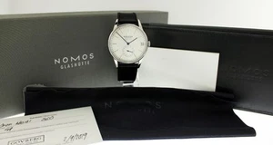 NOMOS Glashutte Orion 49 Neomatik DUW6101 41mm Steel White Date Automatic Watch - Picture 1 of 11