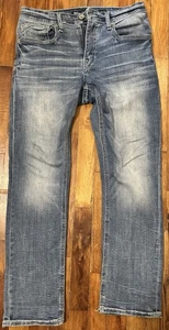 BKE Jeans - Herren 32x30 Blau Jake Straight Leg Denim Medium Wash Stretch - Bild 1 von 12