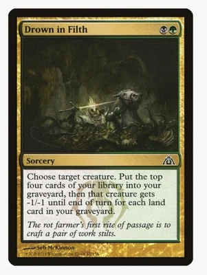 ​Drown in Filth | MTG DGM | Golgari Removal Self-Mill Graveyard EDH | LP - Image 1 of 3