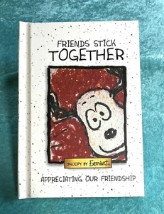 "Snoopy by Everhart" Front Porch Books, "Friends Stick Together" 1999 - Picture 1 of 9
