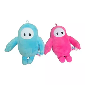 Mediatronic Fall Guys Ultimate Knockout Original rosa blau 8 Zoll Plüsch Set - Bild 1 von 3