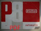 Instructions cine projector EUMIG P8 automatic COPY on email/CD
