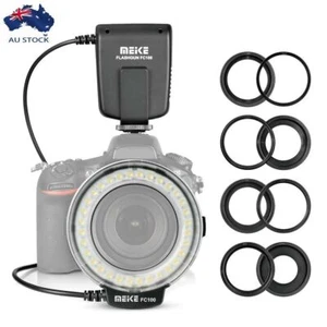 Meike FC-100 Macro LED Ring Flash Light for Canon Nikon Olympus Camera Pentax - Picture 1 of 5