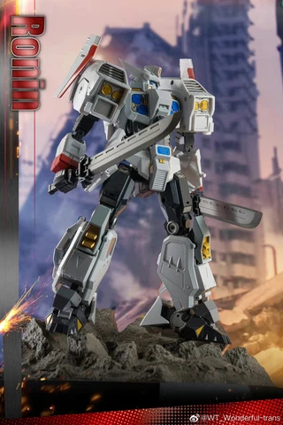 Wonderful-Trans WT01 White Ronin Drift Transformable Action Figure Cover