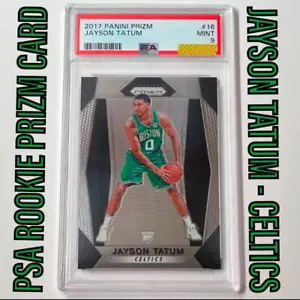 PSA 9 Rookie-Karte JAYSON TATUM RC PRIZM Tatum - Bild 1 von 3