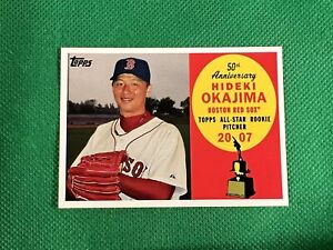 2008 Topps 50th Anniversary All Rookie Team #AR61 Hideki Okajima Boston Red Sox