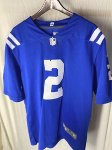 Nike NFL On Field Men's Indianapolis Colts Carson Wentz #2 Jersey ~Size MEDIUM - Picture 1 of 7