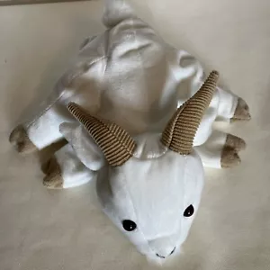 Vintage Billy Goat Bighorn Sheep Ram Hand Puppet Plush Toy 9” Clean! - Picture 1 of 6