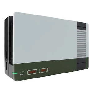 eXtremeRate Custom Soft Touch Grip Faceplate for Nintendo Switch Dock, Classi... - Picture 1 of 9