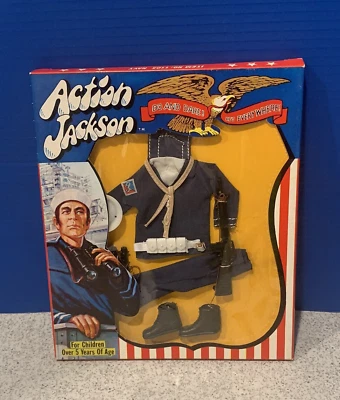1971 Mego Action Jackson 8" Figure Navy Sailor Outfit #1103 NEW - Image 1 of 4