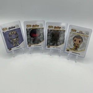 Funko Pop Marvel Upper Deck Card Lot Of 4 Avengers Bad Guys Common Set #6 NM/M - Picture 1 of 10