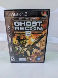Tom Clancy's Ghost Recon 2 Sony PlayStation 2 PS2 CIB Juego *PROBADO* Completo - Imagen 1 de 2