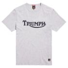 T-shirt TRIUMPH Fork Seal Heritage Logo Tee Grey Marl