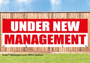 Sotto nuova gestione banner NEGOZIO O BUSINESS INSEGNA PVC con occhielli 004 - Foto 1 di 1