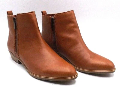 Botas Mujer Chaps Sabra Marrón Caramelo Talla 7.5B Doble Cremallera Foto 1 de 4