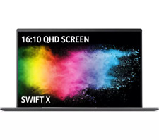 Nieuwe aanbiedingAcer Swift X 16" QHD Laptop Intel Core i7 1260P 16GB RAM 1TB SSD Windows 11