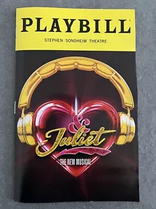 NEW Broadway Musical Playbill 2024 &Juliet & Juliet - Picture 1 of 4