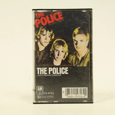 The Police Outlandos D'Amour Cassette Tape 1979 Rock Album - Image 1 of 4