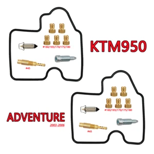 KTM950 ADVENTURE 950 2003-2006 Motorcycle carburetor rebuild kit - Picture 1 of 1