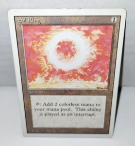 Sol Ring: Revised Edition: Artifact : MTG: 1994, Heavy Play - Picture 1 of 6